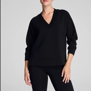 SPANX Black Air Essentials Shirt
